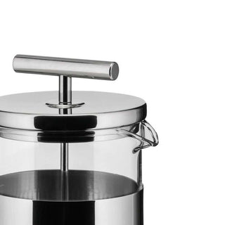 Alessi 9094 press filter coffee maker or infuser in steel - Buy now on ShopDecor - Discover the best products by ALESSI design