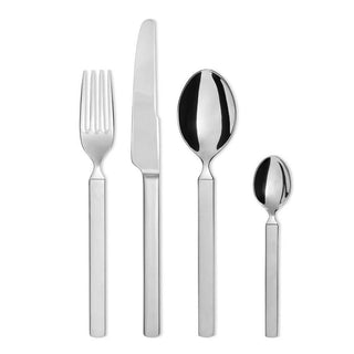 Alessi 4180S24 Dry steel cutlery set 24 pieces - Buy now on ShopDecor - Discover the best products by ALESSI design