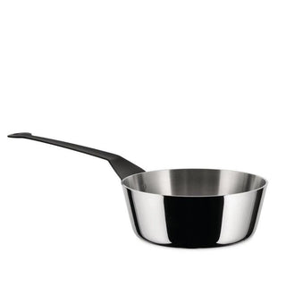 Alessi 90107/20 La Cintura di Orione conical saucepan or sauteuse with long handle diam.20 cm. Steel - Buy now on ShopDecor - Discover the best products by ALESSI design