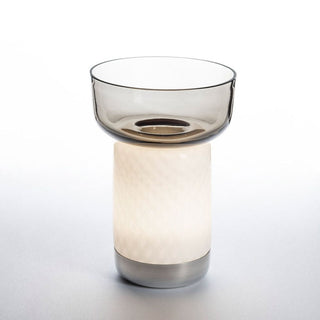 Artemide Bontà LED portable table lamp with bowl diam. 18 cm. Artemide Bontà Grey - Buy now on ShopDecor - Discover the best products by ARTEMIDE design