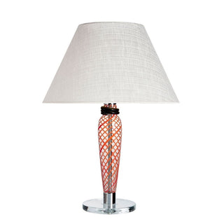 Carlo Moretti Bricola table lamp red and coral in Murano glass - Buy now on ShopDecor - Discover the best products by CARLO MORETTI design