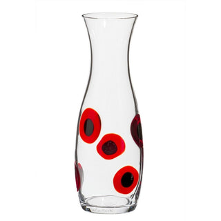 Carlo Moretti Decanter - decanter bolli red-black in Murano glass - Buy now on ShopDecor - Discover the best products by CARLO MORETTI design