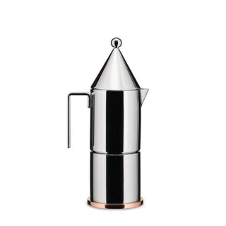 Alessi 90002 La Conica coffee maker in steel - Buy now on ShopDecor - Discover the best products by ALESSI design