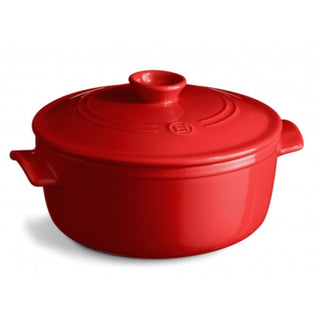 Emile Henry round casserole 5.3 L. - Buy now on ShopDecor - Discover the best products by EMILE HENRY design