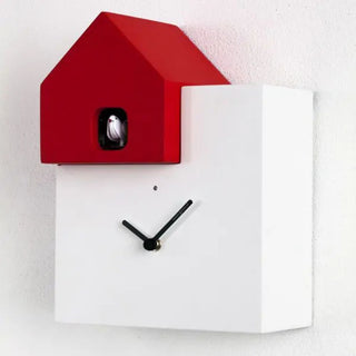 Domeniconi Ettore cuckoo clock wihte/red - Buy now on ShopDecor - Discover the best products by DOMENICONI design