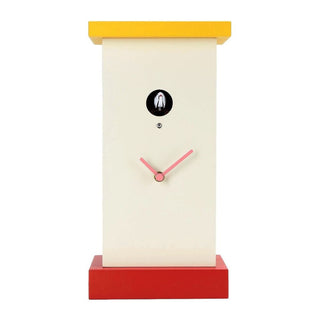 Domeniconi Supercucù cuckoo clock yellow/white/red - Buy now on ShopDecor - Discover the best products by DOMENICONI design