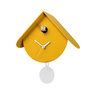 Domeniconi Titti cuckoo clock yellow - Buy now on ShopDecor - Discover the best products by DOMENICONI design