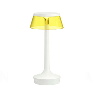 Flos Bon Jour Unplugged portable table lamp White/Yellow - Buy now on ShopDecor - Discover the best products by FLOS design