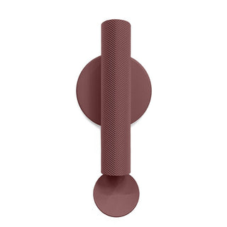 Flos Flauta Spiga Indoor wall lamp LED h. 22.5 cm. Flos Flauta Anodized Ruby Red - Buy now on ShopDecor - Discover the best products by FLOS design