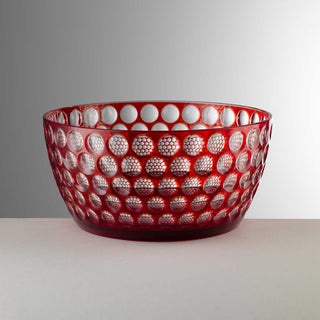 Mario Luca Giusti Lente Salad Bowl Red - Buy now on ShopDecor - Discover the best products by MARIO LUCA GIUSTI design