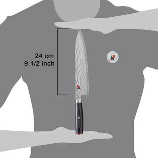 Miyabi 5000FCD Knife Gyutoh 24 cm steel - Buy now on ShopDecor - Discover the best products by MIYABI design
