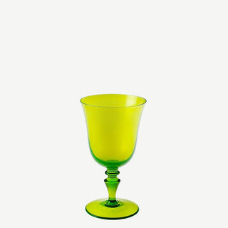 Nason Moretti 8/77 Colorato water chalice - Murano glass Nason Moretti Acid green - Buy now on ShopDecor - Discover the best products by NASON MORETTI design