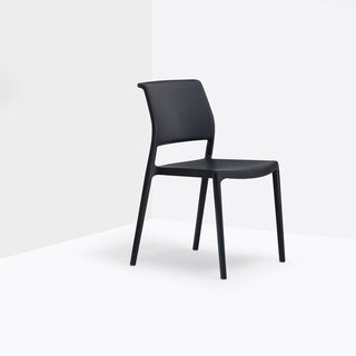 Pedrali Ara 310 outdoor design chair Black - Buy now on ShopDecor - Discover the best products by PEDRALI design