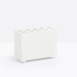 Pedrali Brik umbrella stand in plastic White - Buy now on ShopDecor - Discover the best products by PEDRALI design