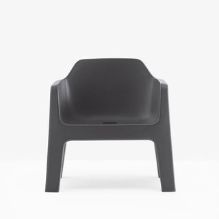 Pedrali Plus Air 631 lounge armchair for garden Pedrali Anthracite grey GA - Buy now on ShopDecor - Discover the best products by PEDRALI design