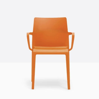 Pedrali Volt HB 674 outdoor armchair Pedrali Orange AR400E - Buy now on ShopDecor - Discover the best products by PEDRALI design