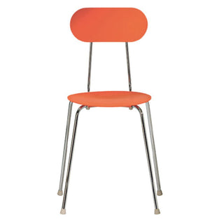 Magis Mariolina polypropylene stackable chair with chromed frame h. 85 cm. Buy on Shopdecor MAGIS collections