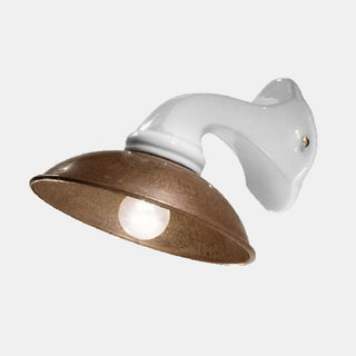 Il Fanale Mini Applique Ceramica Bianca wall lamp curva - Ceramic Buy now on Shopdecor