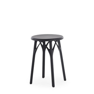 Kartell A.I. stool Light with seat h. 45 cm. for indoor/outdoor use Kartell Black NE - Buy now on ShopDecor - Discover the best products by KARTELL design