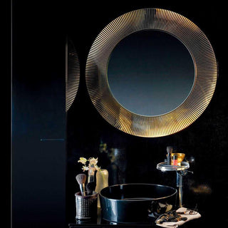 Kartell All Saints by Laufen metallized round mirror - Buy now on ShopDecor - Discover the best products by KARTELL design