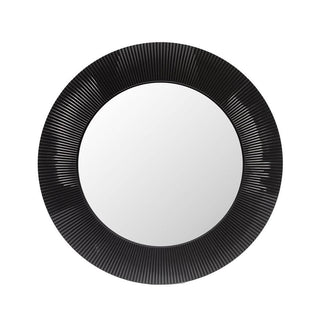 Kartell All Saints by Laufen round mirror Kartell Black E6 - Buy now on ShopDecor - Discover the best products by KARTELL design
