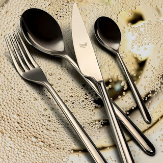 Mepra Linea 5-piece flatware set - Buy now on ShopDecor - Discover the best products by MEPRA design