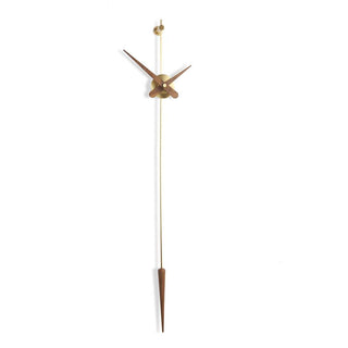 Nomon Punto y Coma wall clock Brass - Buy now on ShopDecor - Discover the best products by NOMON design