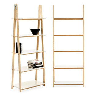 Normann Copenhagen One Step Up bookcase high white h. 200 cm. - Buy now on ShopDecor - Discover the best products by NORMANN COPENHAGEN design