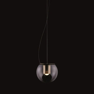 OLuce The Globe 827 suspension lamp gold/bronze diam 20 cm. Buy now on Shopdecor