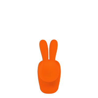 Qeeboo Rabbit Chair Baby Velvet Finish in the shape of a rabbit - Buy now on ShopDecor - Discover the best products by QEEBOO design