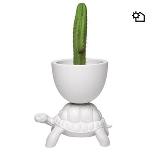 Qeeboo Turtle Carry Planter And Champagne Cooler vase/champagne cooler Buy now on Shopdecor