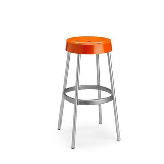Scab Gim stool Polypropylene by Centro Stile Scab Scab Orange 30 - Buy now on ShopDecor - Discover the best products by SCAB design