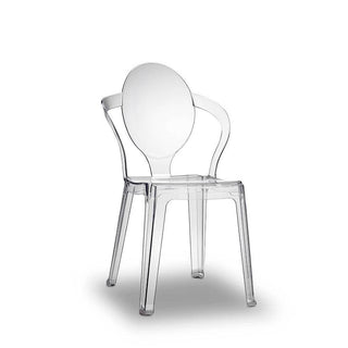 Scab Spoon chair Polycarbonate by Roberto Semprini - Buy now on ShopDecor - Discover the best products by SCAB design