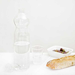 Seletti Estetico Quotidiano La Bottiglia large clear glass bottle - Buy now on ShopDecor - Discover the best products by SELETTI design