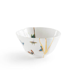 Seletti Kintsugi bowl in porcelain/24 carat gold mod. 2 Buy now on Shopdecor