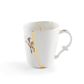 Seletti Kintsugi mug cup in porcelain/24 carat gold mod. 3 Buy now on Shopdecor