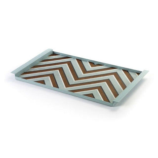 Serax Charles tray Zigzag light blue - Buy now on ShopDecor - Discover the best products by SERAX design