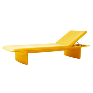 Slide Ponente sun lounger Slide Saffron yellow FB - Buy now on ShopDecor - Discover the best products by SLIDE design