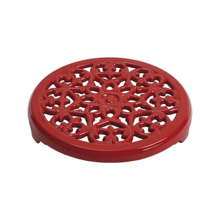 Staub Lilly trivet diam.23 cm cherry red - Buy now on ShopDecor - Discover the best products by STAUB design
