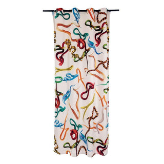 Seletti Toiletpaper Curtain Snakes White - Buy now on ShopDecor - Discover the best products by TOILETPAPER HOME design