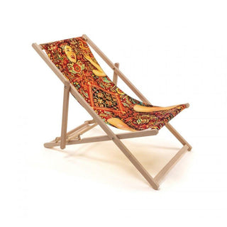 Seletti Toiletpaper Deck Chair Lady On Carpet Buy now on Shopdecor