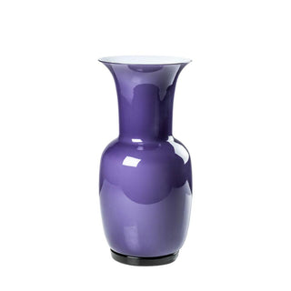 Venini Opalino 706.38 opaline vase with milk-white inside h. 30 cm. Venini Opalino Indigo Inside Milk-White - Buy now on ShopDecor - Discover the best products by VENINI design