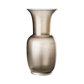 Venini Satin 706.22 satin vase h. 36 cm. Venini Satin Grey-Crystal - Buy now on ShopDecor - Discover the best products by VENINI design