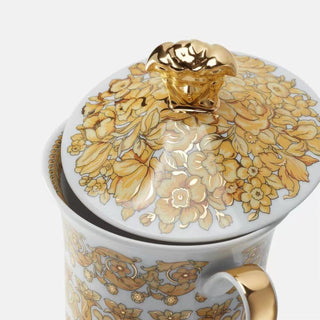Versace meets Rosenthal 30 Years Mug Collection Medusa Rhapsody mug with lid - Buy now on ShopDecor - Discover the best products by VERSACE HOME design