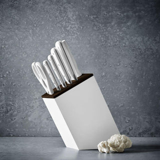 Wusthof Classic White knife block with 6 items Santoku version - Buy now on ShopDecor - Discover the best products by WÜSTHOF design